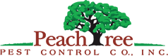 Peach Tree Pest Control Inc. logo.